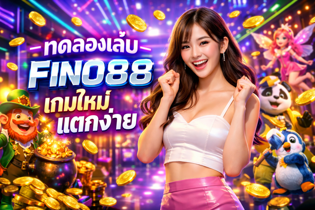 ทดลองเล่น FINO88 เกมใหม่ แตกง่าย