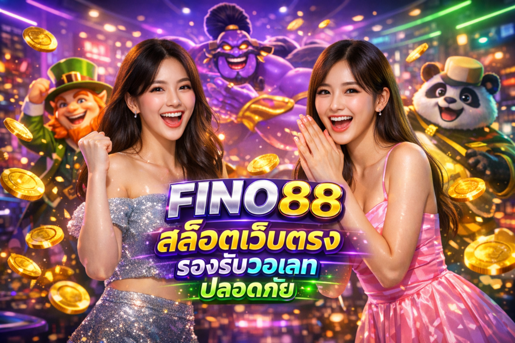 FINO88 สล็อตเว็บตรง รองรับวอเลท ปลอดภัย